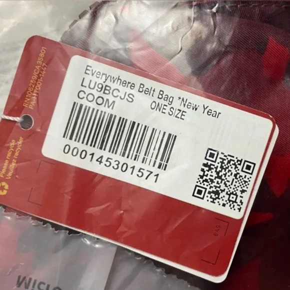 🍋 LULULEMON Lunar New Year Rabbit Everywhere Belt Bag 1L RARE FIND LAST CHANCE - Picture 11 of 12